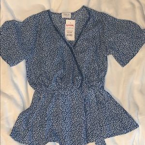 beautiful blue sienna sky shirt